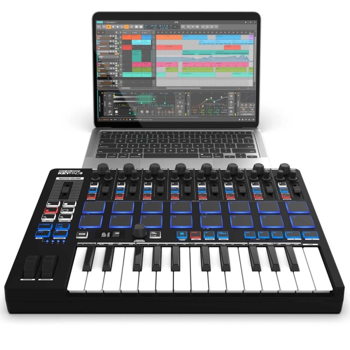 Reloop 17 0011 Keypad Pro MIDI Klavye | 25 Tuş Performans Padleri ve Arpeggiator Entegre